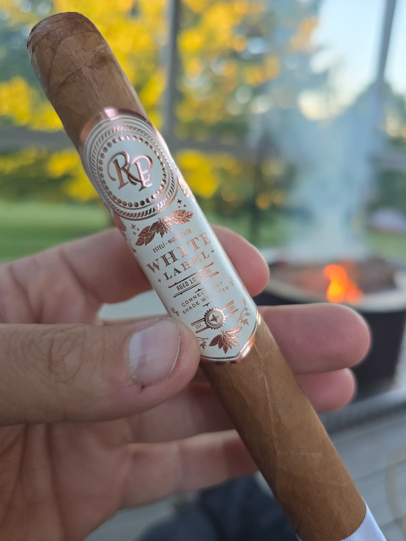Rocky Patel White Label shared by Tyler